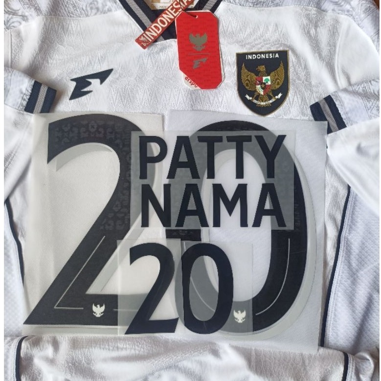 Nameset Timnas Jersey Away Erspro 2025 Original