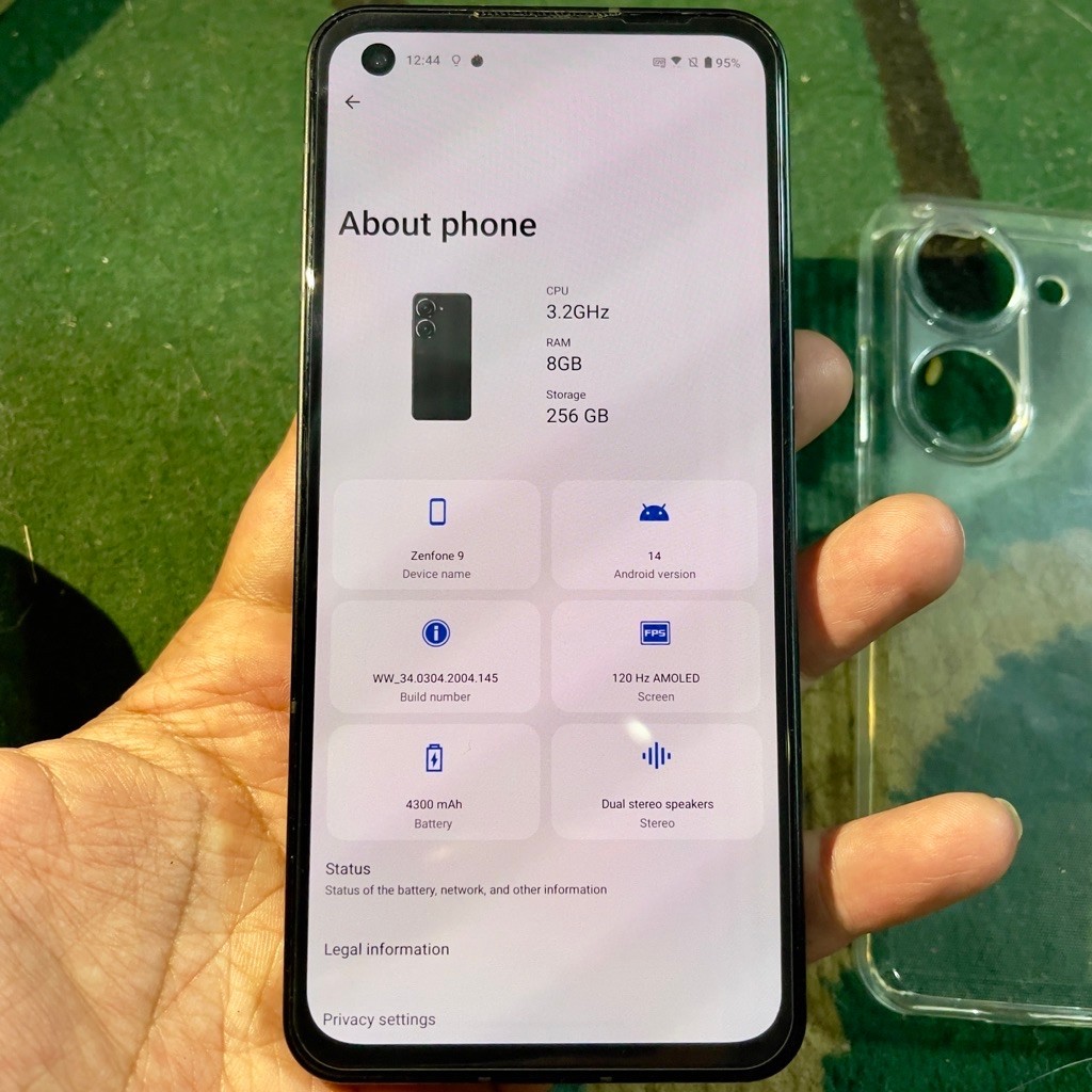 asus zenfone 9 ram 8 / 256 hp aja resmi langka