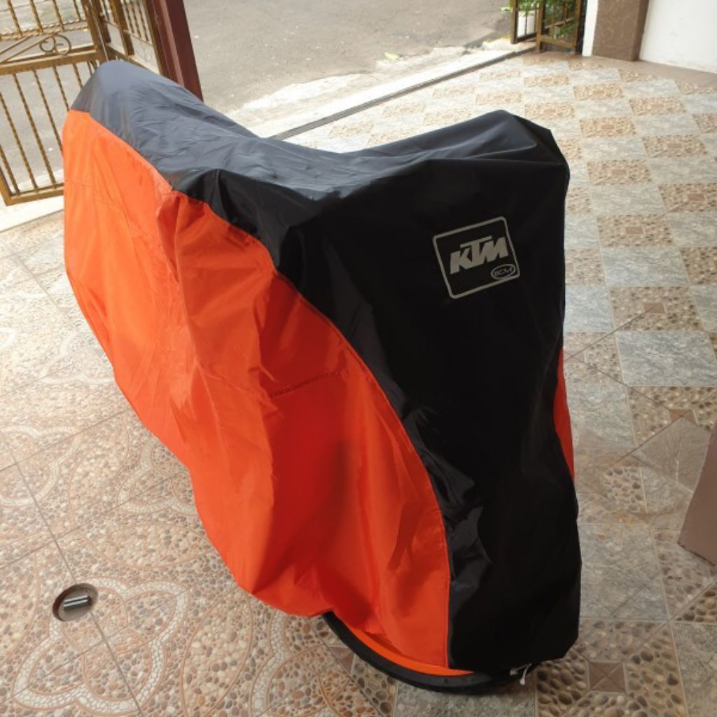 Sarung Motor KTM Duke Cover Penutup Body Motor KTM Duke 200/250 Original Anti Debu