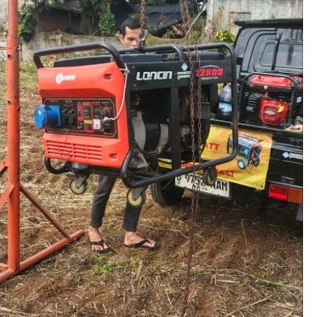 Genset 10 kva loncin. genset 9000 watt merk loncin. genset bekas 10 kva