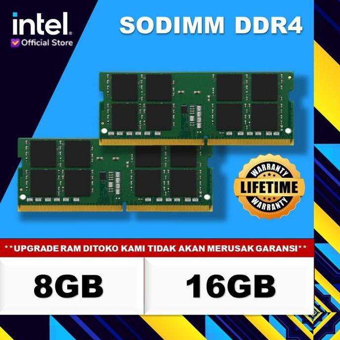 UPGRADE RAM SODIMM  DDR4 / DDR5 4GB 8GB 16GB 32GB