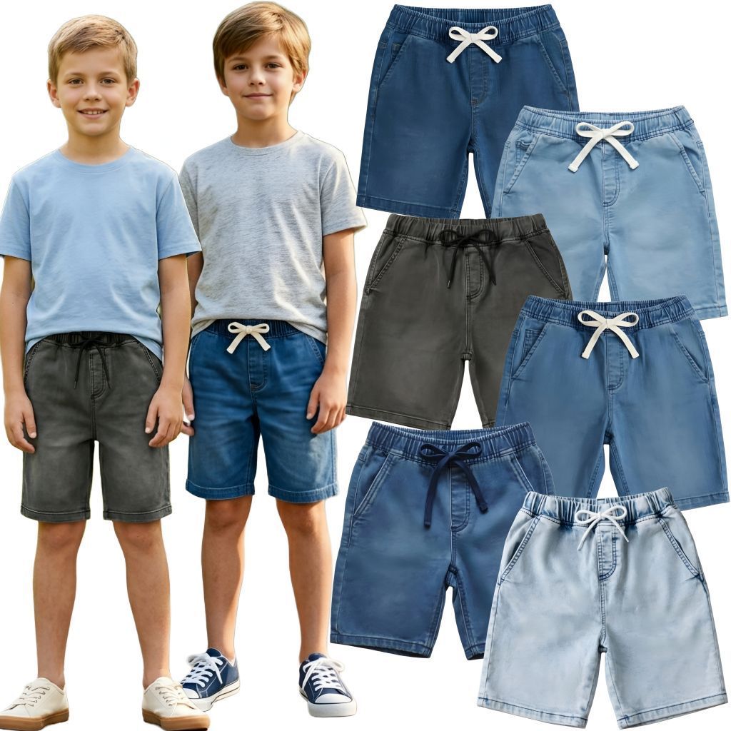 Anko Boys Short Denim Pants / Celana Pendek Jeans Anak Laki-Laki Anko (7-16Y)

