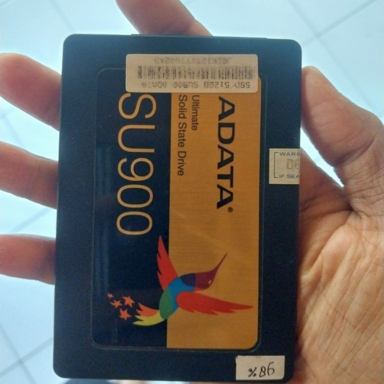 SSD ADATA SU900 Ultimate Gold 512GB Second (Rare)