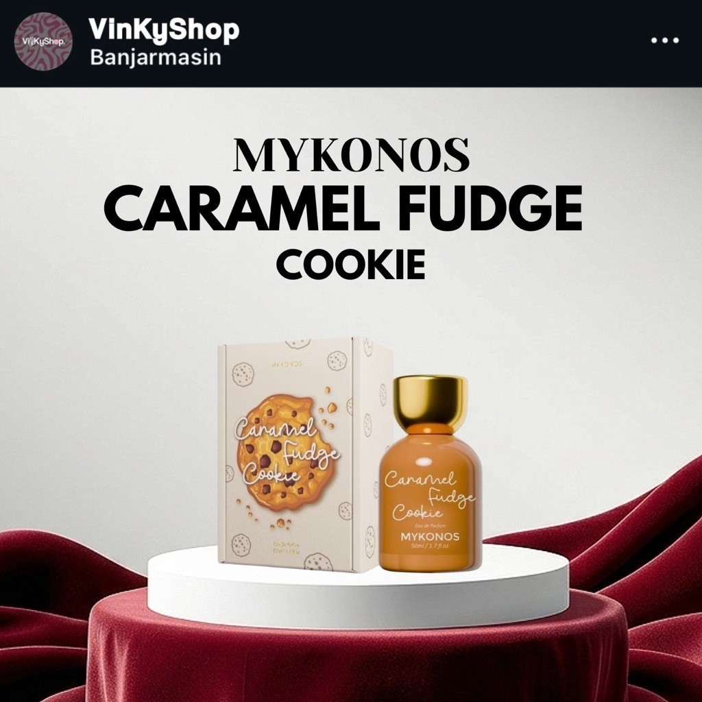 Mykonos Caramel Fudge Cookies 50ml Extrait de Parfum