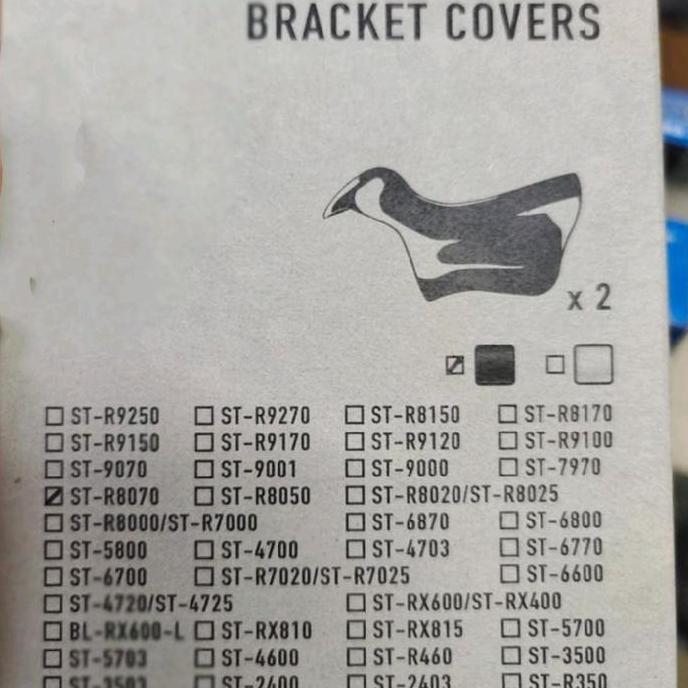 Bracket Covers Shimano St-R8070 Hood Cover Karet Brifter Ultegra Di2 R8070