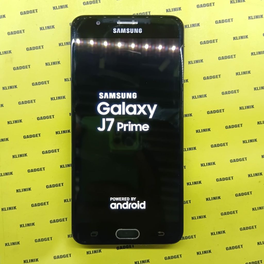 LCD + Tulangan SAMSUNG J7 PRIME SM-G610F Ori AMOLED Copotan SEIN Tested Normal Include Frame Satu Se