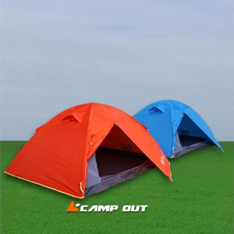 Tenda Camping LWY Compass 2p Double Layer 2-3 Orang