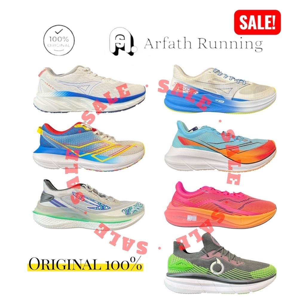 [CLEARANCE SALE] Sepatu Running Original Reject Pabrik / Minus Display - ORIGINAL 100%