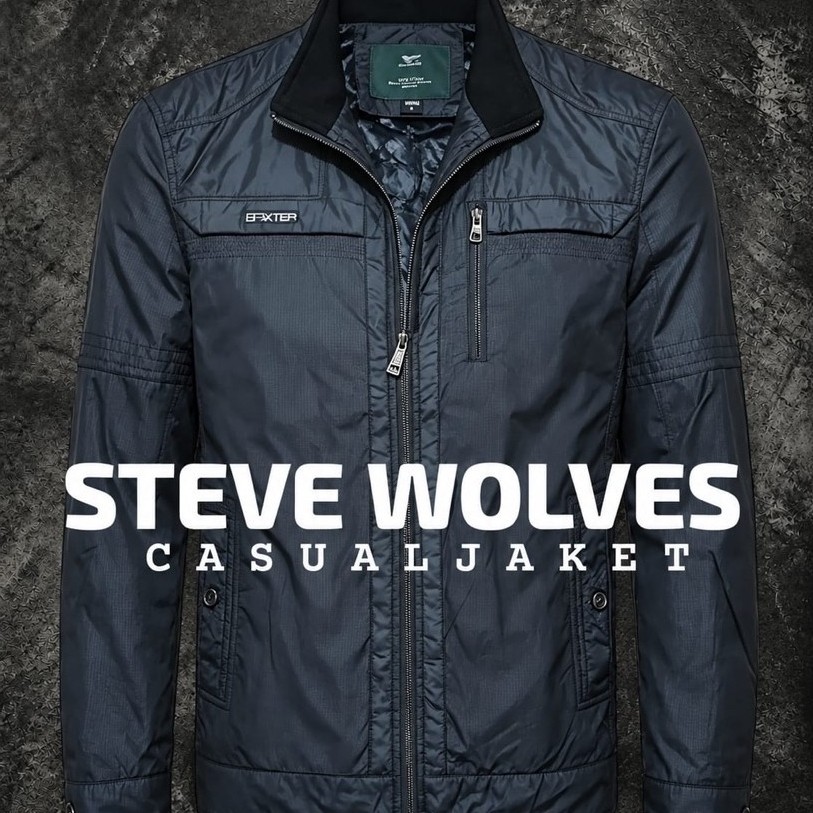 JAKET CASUAL KEREN STEVE WOLVES BEKAS SECOND PRELOVED
