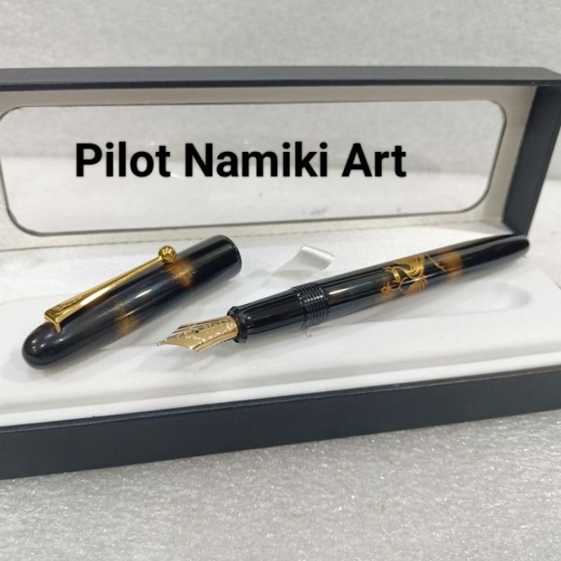 PULPEN PILOT NAMIKI ART MATA NIB EMAS 585 ORIGINAL