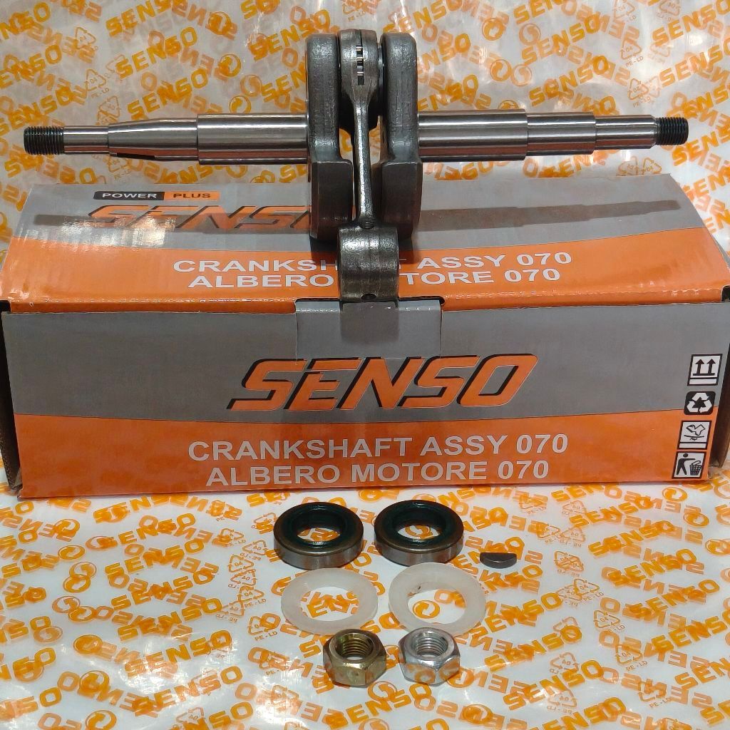 crankshaft senso ms070/as krup senso 070 Kruk as ms070 siap pakai