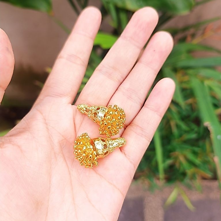 giwang kembang kol alpaka bali subeng bali