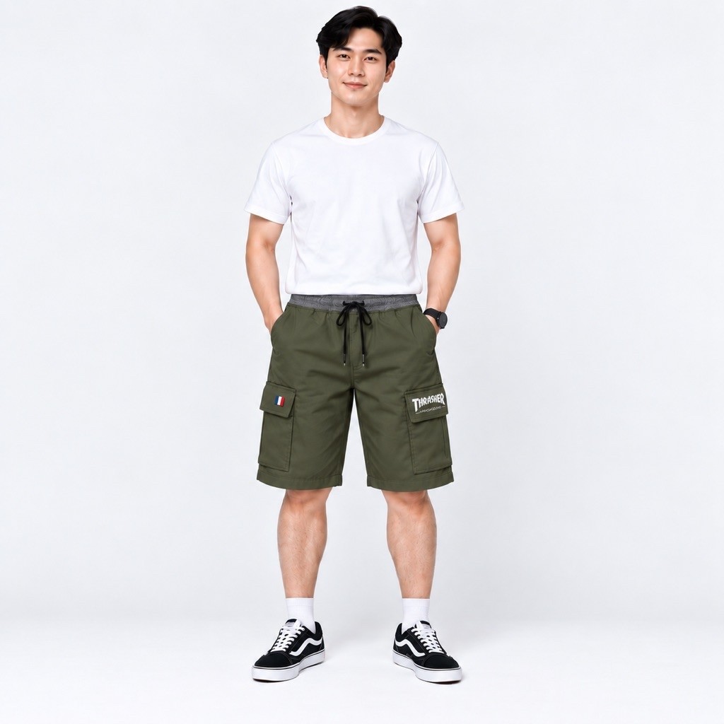 TRAVELBRO | Cargo Pendek Army Celana pendek cargo