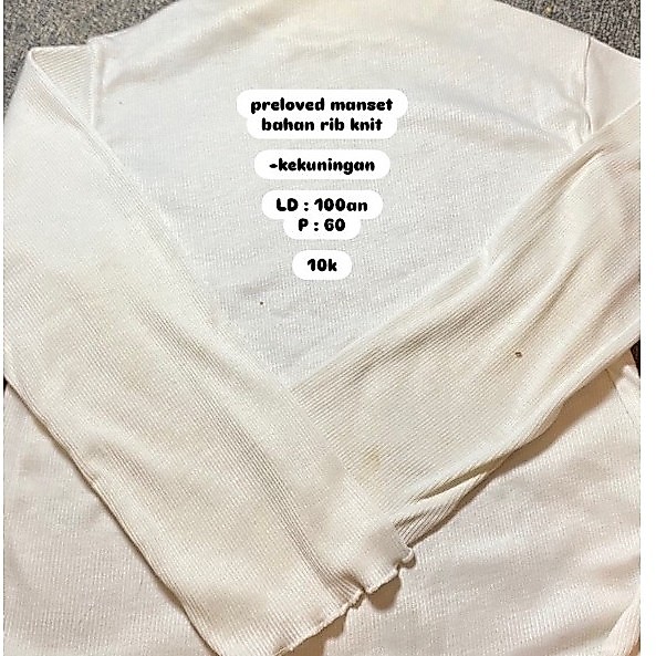 preloved manset
