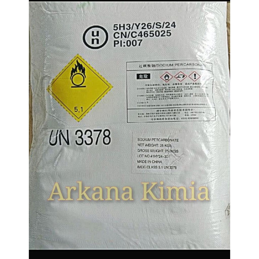 Detergent Oxy Powder 25 Kg / Sodium Percarbonat 25 Kg