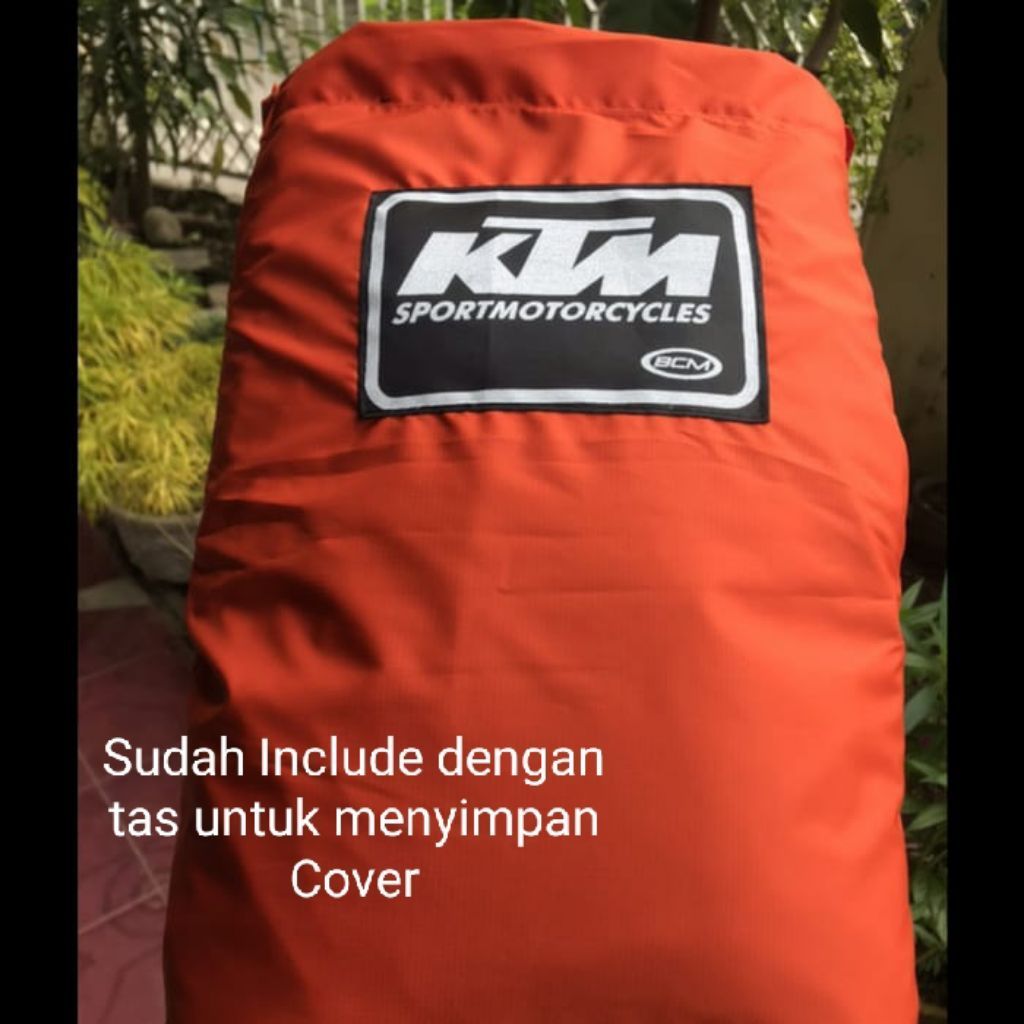 Sarung Pelindung Motor KTM Duke 390 Original Anti Debu Premium Cover Body Motor KTM Duke 390 Bahan L
