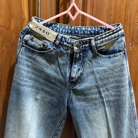 preloved - jiniso baggy jeans