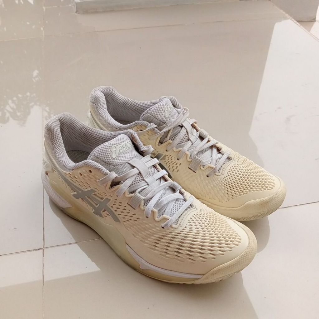 sepatu tenis Asics gel resolution 9 second original