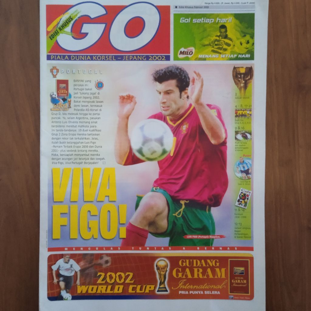 Tabloid GO Edisi Khusus Piala Dunia 2002