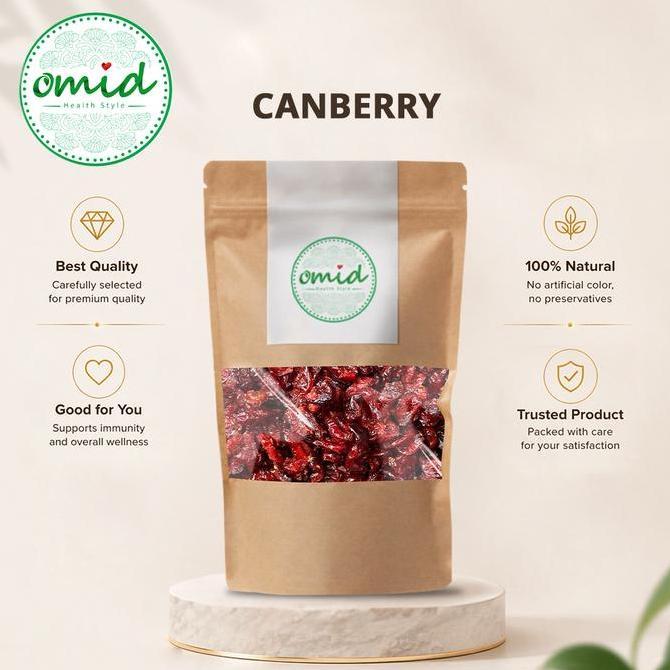 Dried Cranberry Buah Cranberry Kering