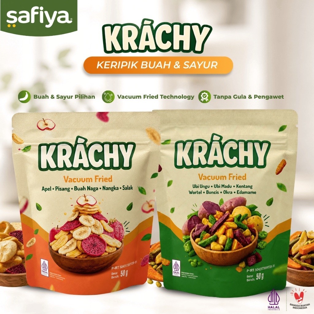 KRACHY CEMILAN BUAH DAN SAYUR KERING||KRACHY CEMILAN BUAH DAN SAYUR KERING BY SAFIYA