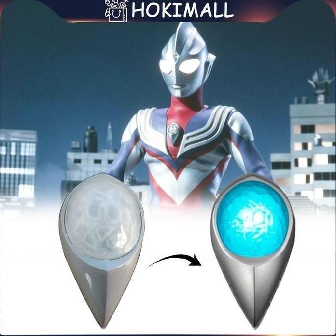 Color Timer Ultraman Tiga Lampu Di Dada Ultraman Tiga Real Sound Recast Ultraman Tiga Chest Light Ti