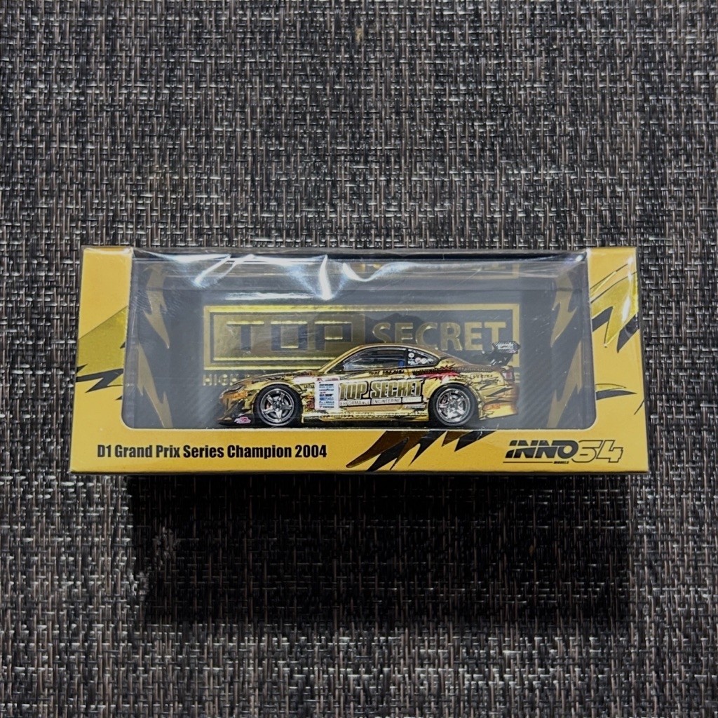 Inno64 Top Secret Silvia (S15) Gold D1 Grand Prix Series Champion 2004