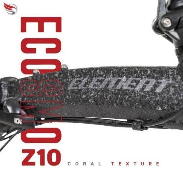 ELEMENT ECOSMO Z10 BLACK CORAL EDITION SENSAH LUCE FOLDING BIKE