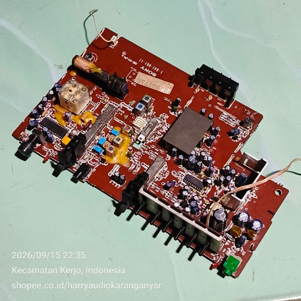 BELUM DITEST  Modul Radio IC SONY CXA1238S + Power-Amp Ori Lepasan – Dikirim Sesuai Foto