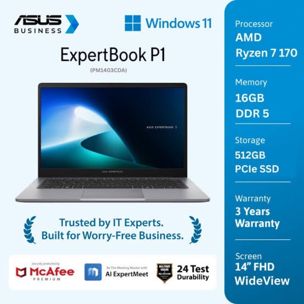 Laptop expertbook PM1403CDA