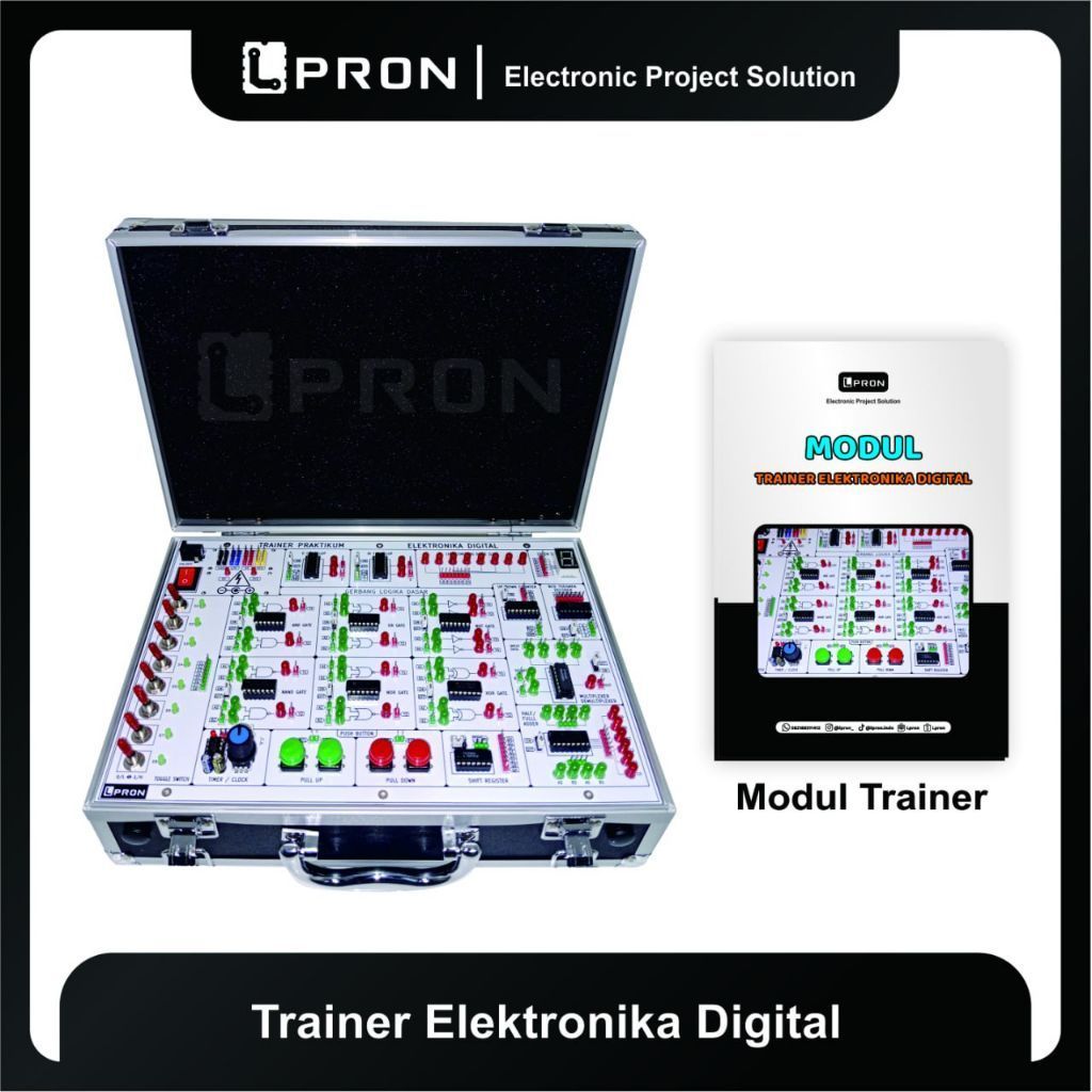 Trainer Elektronika Digital, Media Pembelajaran Praktikum Elektronika Digital