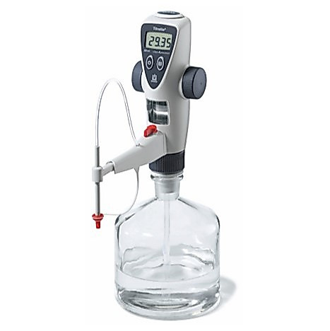 Burette Digital 50 ml Bottle-Top Buret BRAND Germany - TITRETTE 50 ml for Titrasi / Titration - Boto