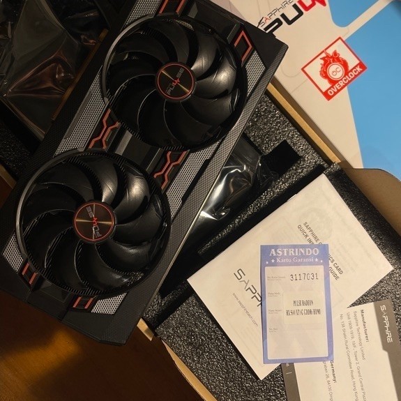 Kartu Grafis Sapphire Pulse AMD Radeon RX 5600 XT 6GB GDDR6 PCIe 4.0 HDMI