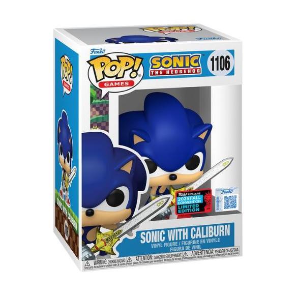 FUNKO POP SONIC WITH CALIBURN