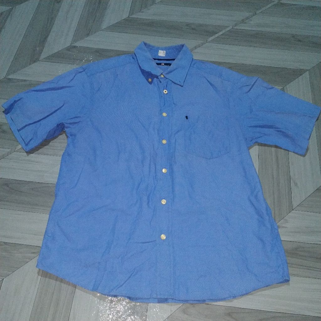 [SECOND] Kemeja Pendek Brand Blue Harbour M