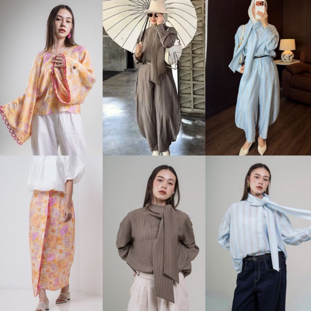 EMILY BLOUSE EMILY SET BLOUSE EMILY PANTS   // SOLEILA BLOUSE SOLEILA SKIRT  LEA BLOUSE  BY ITS INTA