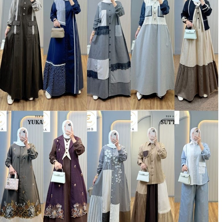 DRESS / GAMIS ORI SYAINA BY SEMUT TERBARU (READY)