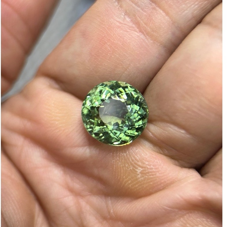 NATURAL GREEN TOURMALINE + MEMO GRI 530