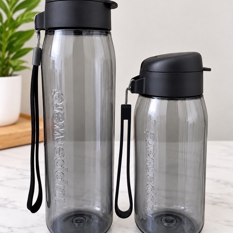 H2GO (Kristal) 500ml dan 750ml Original by Tupperware