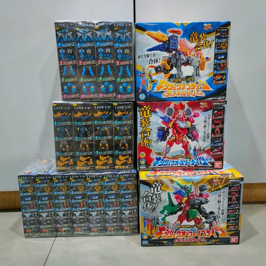 Minipla Mini Pla Ryusoulger Lengkap set