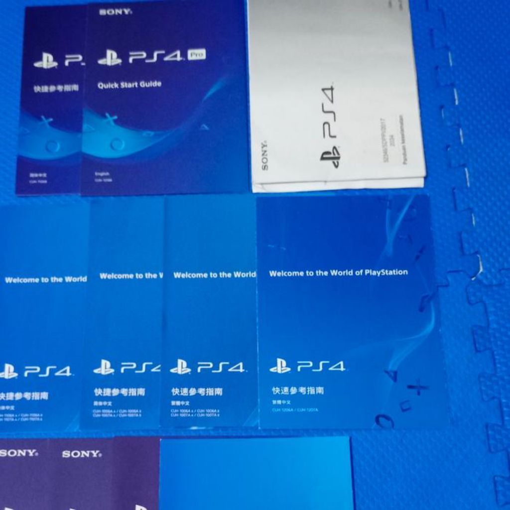MANUAL BOOK PS4 FAT CUH 1206A BUKU MANUAL PS4 FAT seri 12