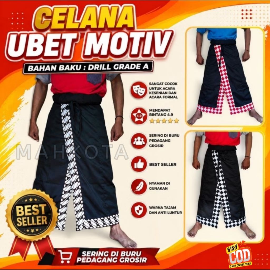 CELANA UBET MOTIF / CELANA UBET WAROK / CELANA UBET BOPO / CELANA UBET REOG
