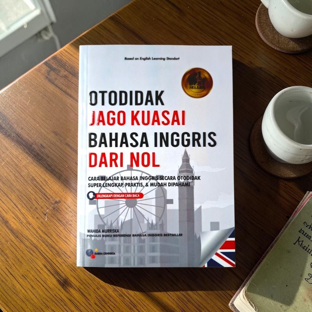 BUKU BELAJAR BAHASA / REFERENSI / OTODIDAK JAGO KUASAI BAHASA INGGRIS DARI NOL / WAHIDA
