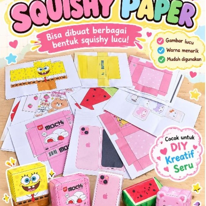 Kertas Bahan Squishy Papper