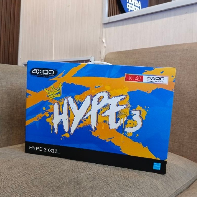Axioo Hype 3 Intel core i3-1115G4 Ram 8gb Ssd 256gb