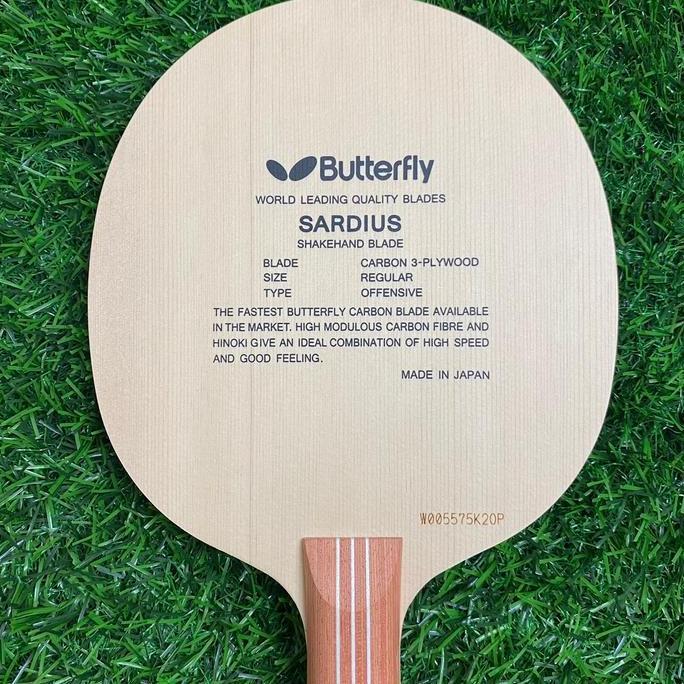 Ready Kayu Bet Tenis Meja Pingpong Butterfly Sardius Original