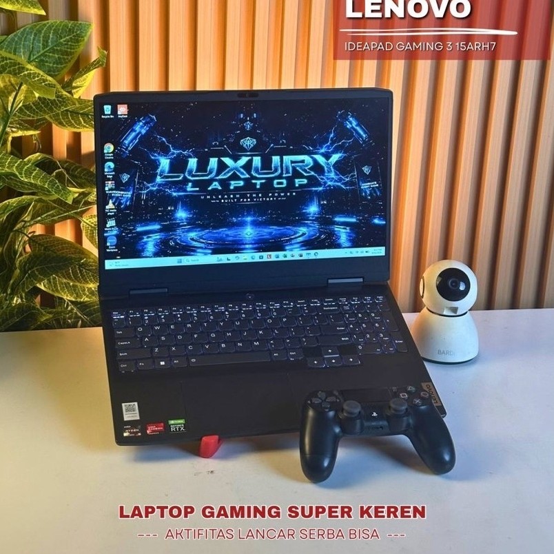 LAPTOP LENOVO IDEAPAD GAMING 3 15ARH7 RYZEN 5 7K NVIDIA RTX 2050 RAM 8GB DDR5 SSD 512GB BACKLIGHT SE