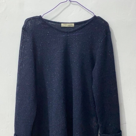 PRELOVED atasan navy blink blink