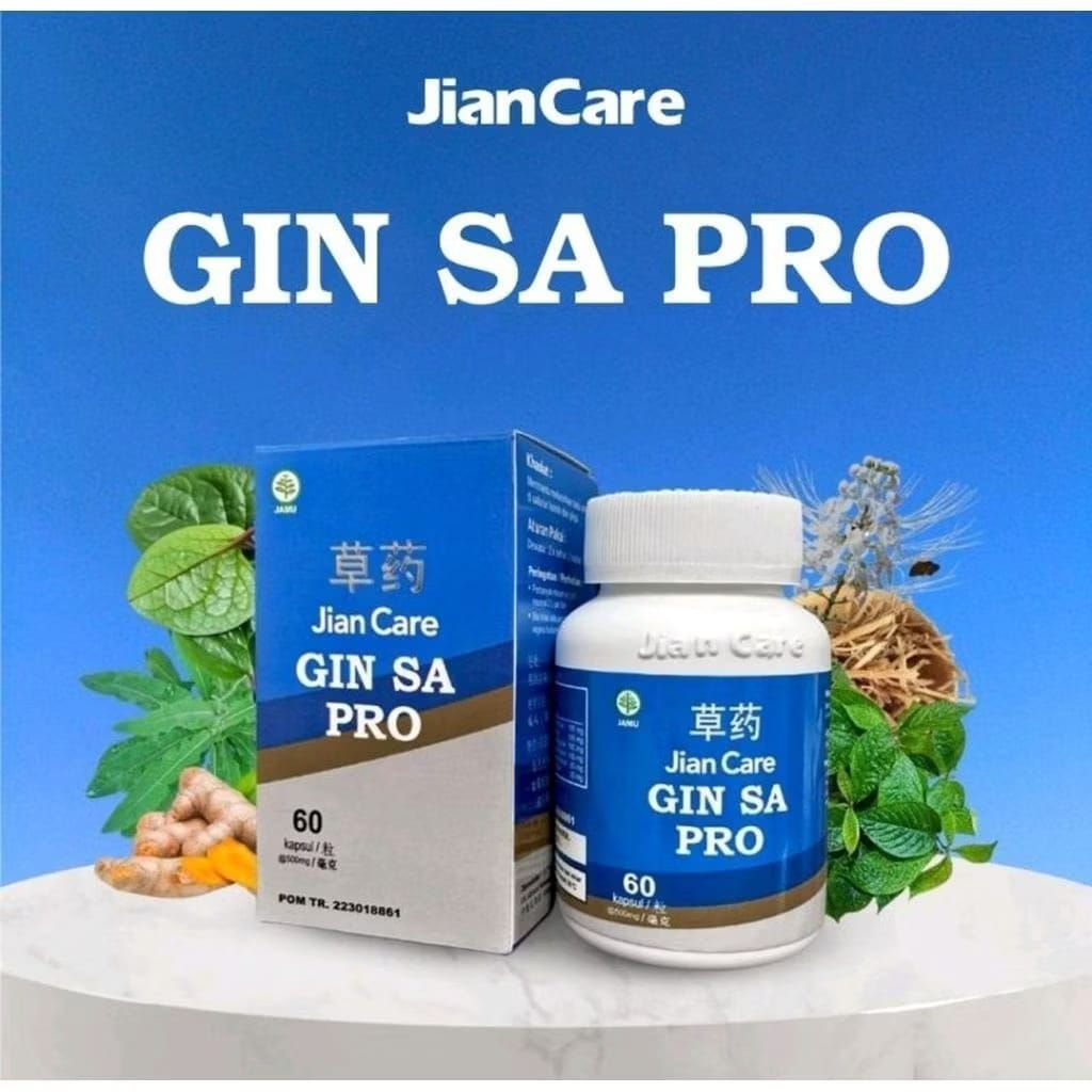 Jian Care Ginsa Pro Herbal Ginjal 60 Kapsul