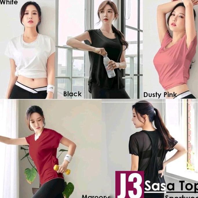 Baju senam Satop outer baju senam bahan tile baju atasan olahraga wanita (TERBAIK) (TERBARU) (TERMUR